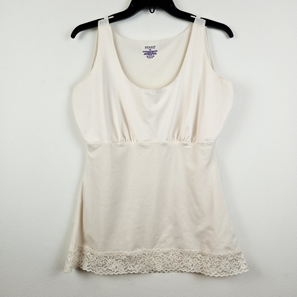 Spanx Plus Lace trim Cami Size 2X - Picture 1 of 4